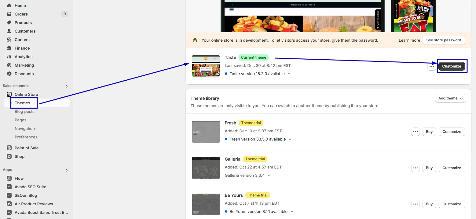 Step 2: Choose and Customize Your Theme